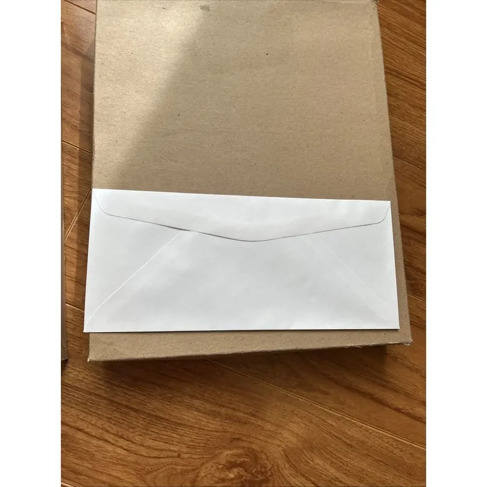 Security Letter White Business Envelopes Bulk 500 Gummed Office Mailing New
